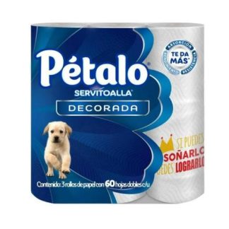 SERVITOALLA PETALO 3 ROLLOS