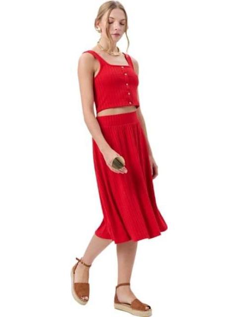 SET 2 PIEZAS ACANALADO ROJO HOLLY LAND - Imagen 4