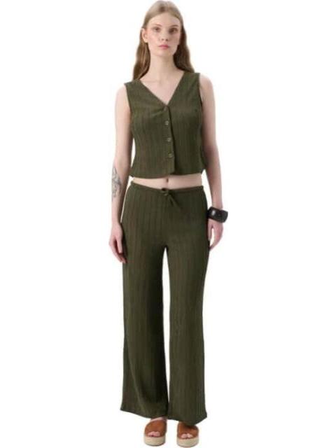 SET 2 PIEZAS TEXTURA VERDE OLIVO HOLLY LAND