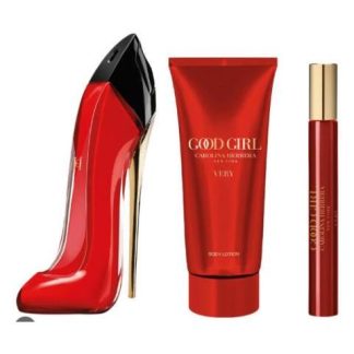 SET CAROLINA HERRERA GOOD GIRL VERY 3PZS 80ML EDP