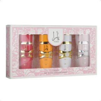 SET COLECCION DE PERFUMES ARABES MY YARA COLLECTION LATTAFA PACK X4