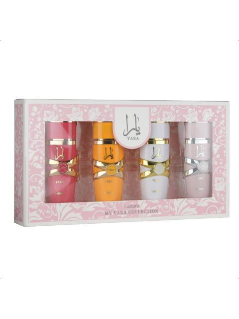 SET COLECCION DE PERFUMES ARABES MY YARA COLLECTION LATTAFA PACK X4