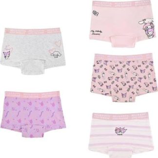 SET DE 5 PIEZAS PANTY INFANTIL HELLO KITTY AND FRIENDS LILA HELLO KITTY AND FRIENDS