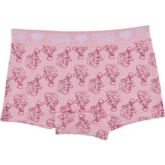SET DE 5 PIEZAS PANTY INFANTIL SONIC ROSA SONIC
