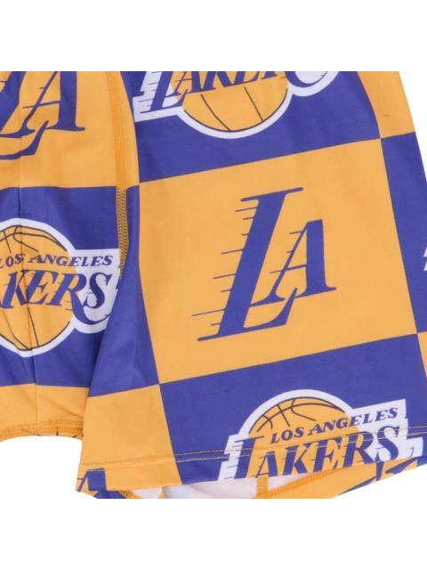 SET DE ROPA INTERIOR BOXER MAS 2 PARES DE CALCETINES AMARILLO NBA - Imagen 5