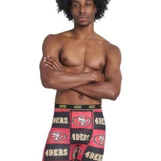 SET DE ROPA INTERIOR BOXER MAS 2 PARES DE CALCETINES ROJO NFL