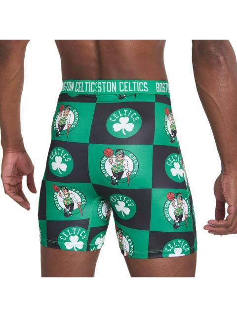 SET DE ROPA INTERIOR BOXER MAS 2 PARES DE CALCETINES VERDE NBA - Imagen 3