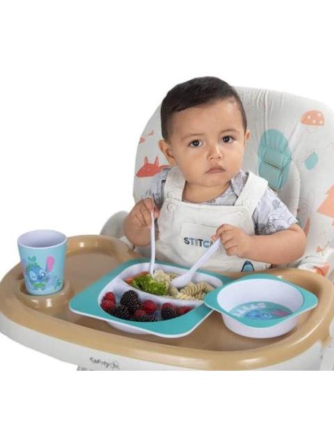 SET DE VAJILLA INFANTIL STITCH MULTICOLOR STITCH - Imagen 3