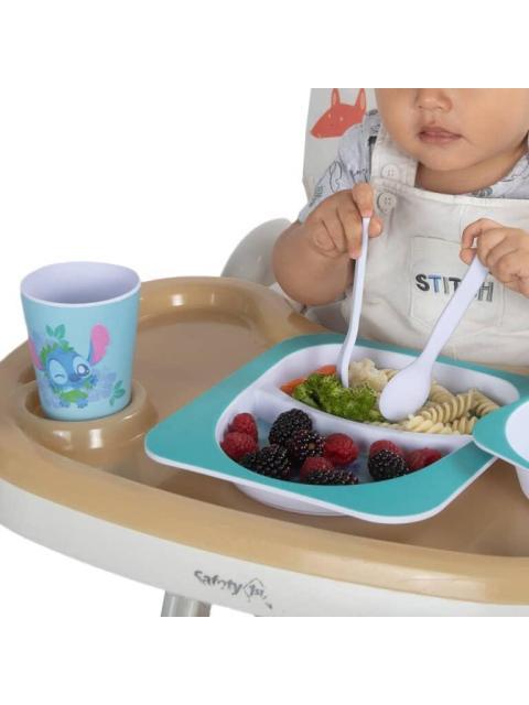 SET DE VAJILLA INFANTIL STITCH MULTICOLOR STITCH - Imagen 4