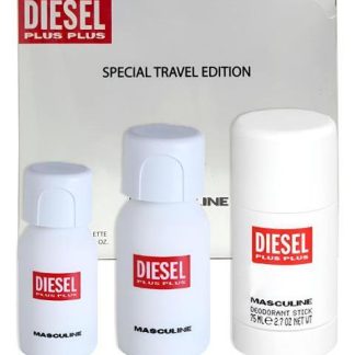 SET DIESEL PLUS PLUS SPECIAL TRAVEL ED MASCULINE 75ML EDT