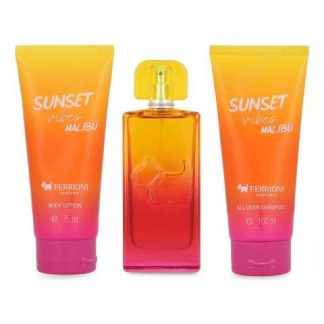 SET FERRIONI SUNSET VIBES MALIBU 3PZS - DAMA