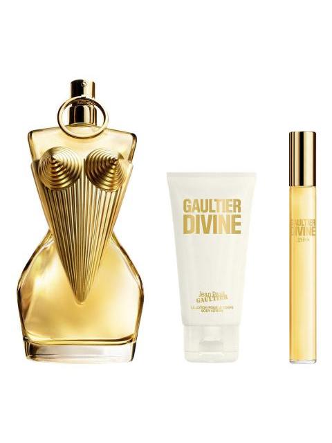 SET JEAN PAUL GAULTIER DIVINE EDP 100ML + CREMA CORPORAL 75ML DAMA - Imagen 5