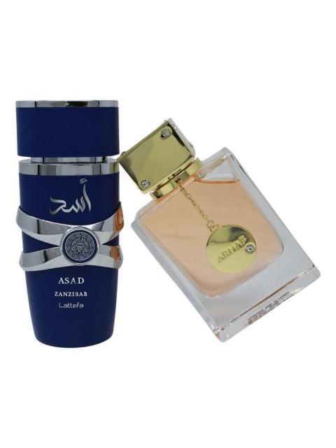 SET LATTAFA ASAD ZANZIBAR Y ARMAF CLUB DE NUIT WOMAN EDP 105 - Imagen 5