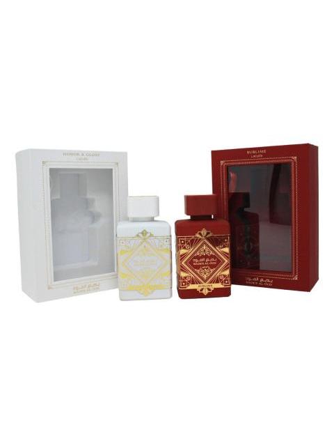 SET LATTAFA BADE E AL OUD HONOR & GLORY Y SUBLIME EDP 100 ML