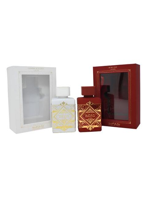 SET LATTAFA BADE E AL OUD HONOR & GLORY Y SUBLIME EDP 100 ML