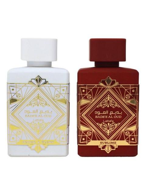 SET LATTAFA BADE E AL OUD HONOR & GLORY Y SUBLIME EDP 100 ML - Imagen 4