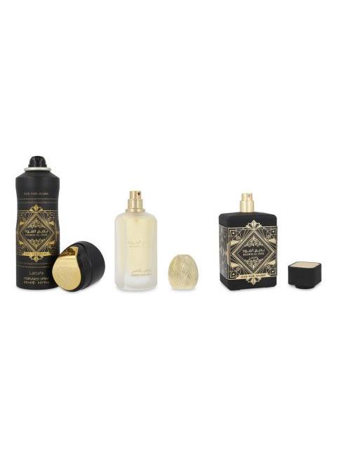SET LATTAFA BADEE AL OUD FOR GLORY UNISEX 100ML EDP - Imagen 3