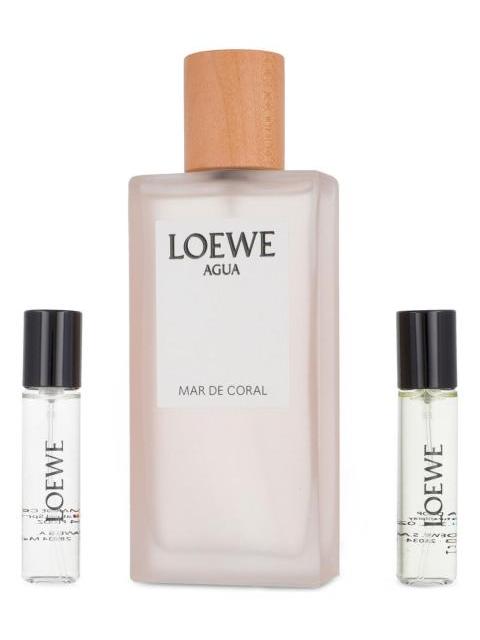SET LOEWE AGUA MAR DE CORAL 3PZS - DAMA