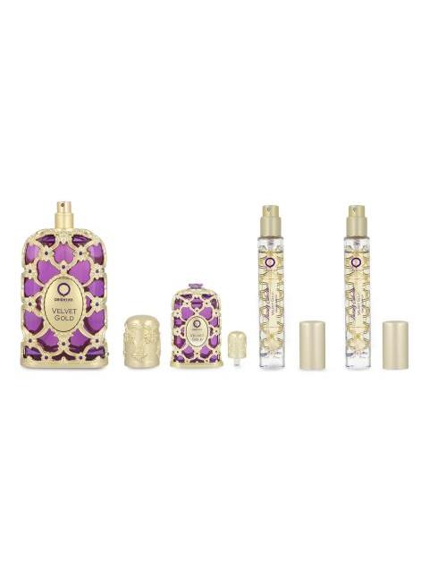 SET ORIENTICA LUXURY COLLECTION VELVET GOLD 4PZS - UNISEX - Imagen 3