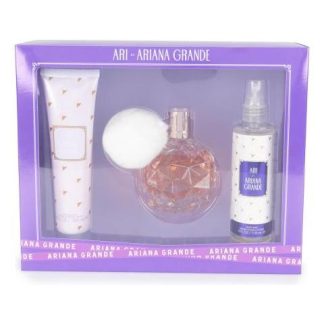 SET PERFUME + BODY MIST + BODY SOUFFLE PARA MUJER ARIANA GRANDE ARI EAU DE PARFUM 100 ML