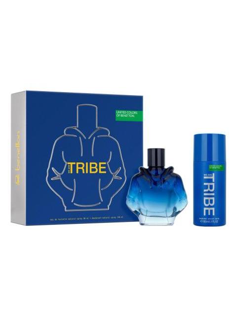 SET PERFUME DE HOMBRE BENETTON WE ARE TRIBE 90 ML - Imagen 3