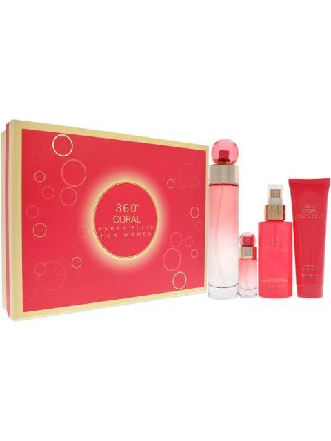 SET PERRY ELLIS 360° CORAL 100ML EDP - Imagen 3