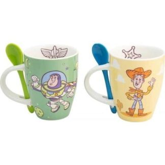 SET TAZAS TOY STORY MULTICOLOR PIXAR