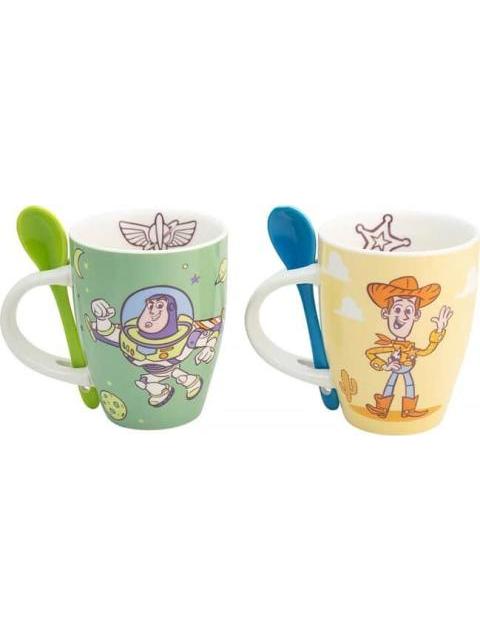 SET TAZAS TOY STORY MULTICOLOR PIXAR