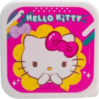 SET TUPPER HELLO KITTY MULTICOLOR HELLO KITTY