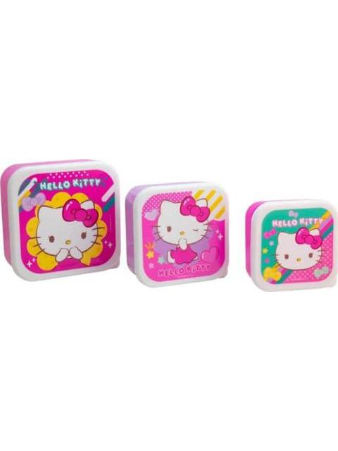 SET TUPPER HELLO KITTY MULTICOLOR HELLO KITTY - Imagen 4