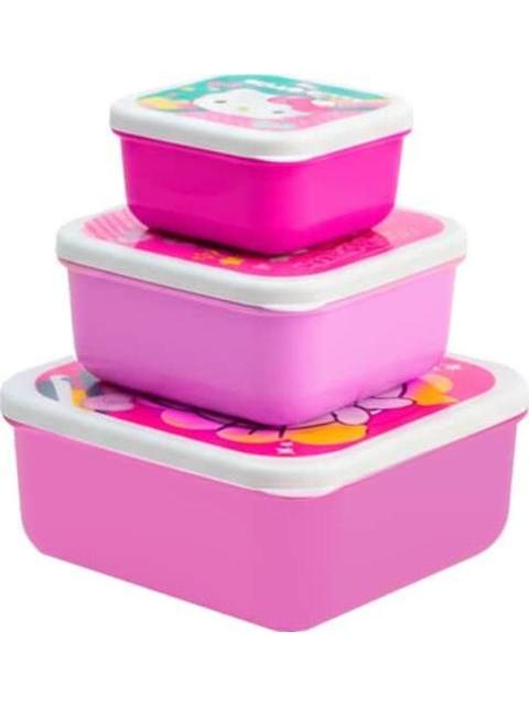 SET TUPPER HELLO KITTY MULTICOLOR HELLO KITTY - Imagen 5