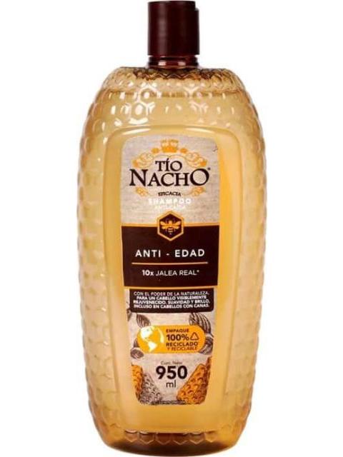 SHAMPOO ANTI EDAD 950 ML MULTICOLOR TIO NACHO