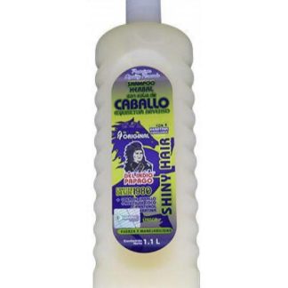 SHAMPOO CABALLO 1.1L COLA DE CABALLO ACEITE DE COCO PANTENOL Y KE TEPEZCOHUITE DEL INDIO PAPAGO