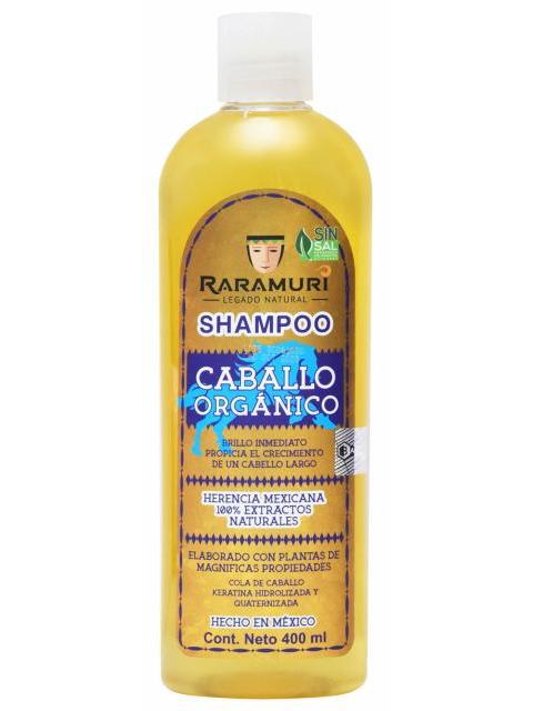 SHAMPOO CABALLO ORGANICO 400 ML RARAMURI