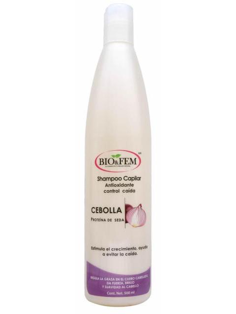 SHAMPOO CEBOLLA 500 ML BIO&FEM