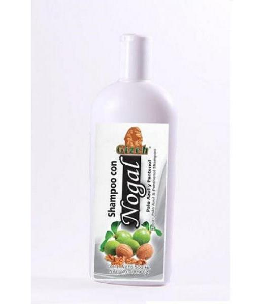 SHAMPOO CON NOGAL PALO AZUL Y PANTENOL 500ML. PRODUCTOS GIZEH