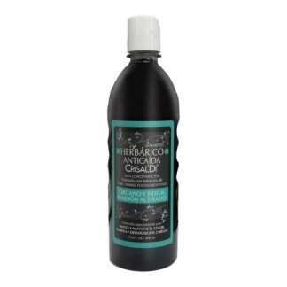 SHAMPOO HERBARICO ANTICAIDA ORGANO Y NOGAL + CARBON ACTIVADO 600M LAB. CRISALDI