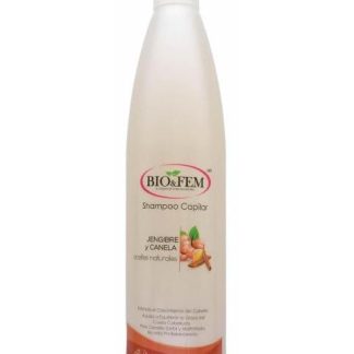 SHAMPOO JENGIBRE CANELA 500 ML BIO&FEM