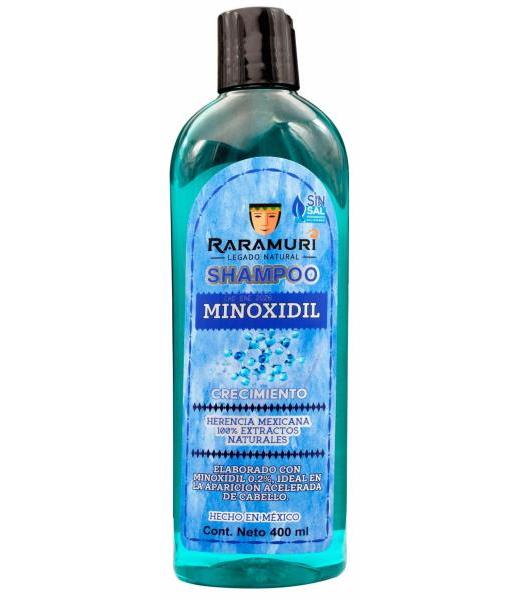 SHAMPOO MINOXIDIL 400 ML RARAMURI