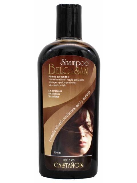 SHAMPOO REFLEJOS CASTAÑOS 250 ML BELGASAN