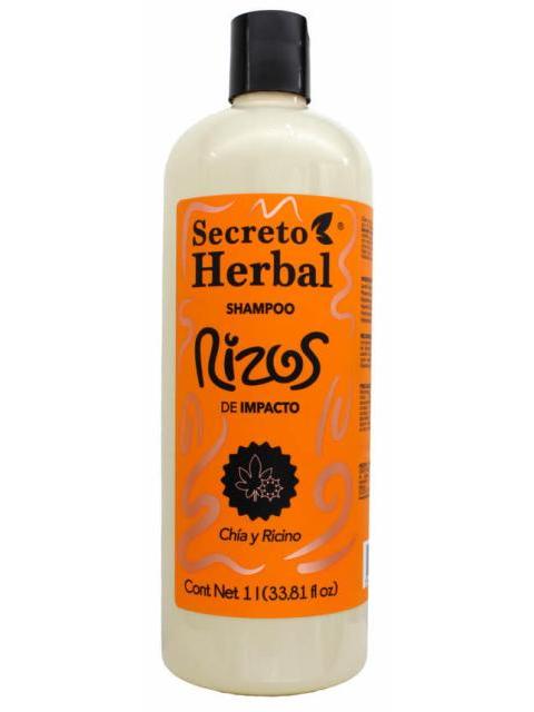 SHAMPOO RIZOS CHIA RICINO 1 L SECRETO HERBAL