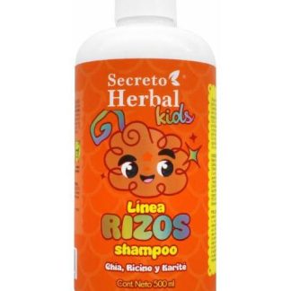 SHAMPOO RIZOS KIDS CHIA RICINO KARITE 500 ML SECRETO HERBAL