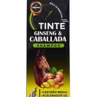 SHAMPOO TINTE CASTAÑO GINSENG CABALLADA 450 ML LABS INCREDIBLE