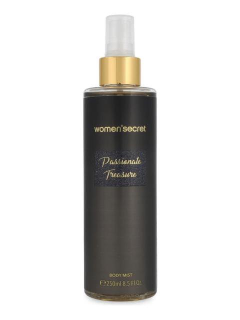 SHIMMER BODY MIST WOMENSECRET PASSIONATE TREASURE GOURMAND 250ML SPRAY