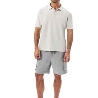 SHORT CARGO GRIS ARRIBA DE LA MONTANA