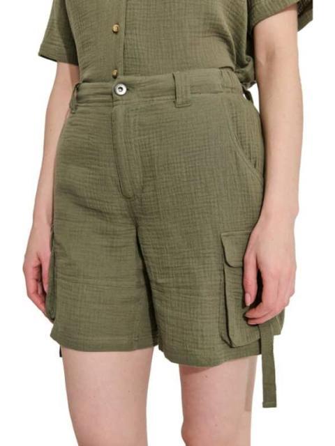 SHORT CARGO VERDE OLIVO HOLLY LAND - Imagen 5