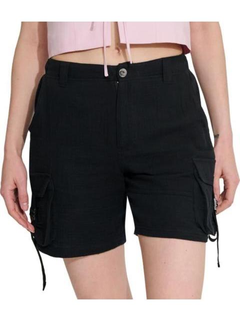 SHORT CINTURA REGULAR NEGRO HOLLY LAND - Imagen 3