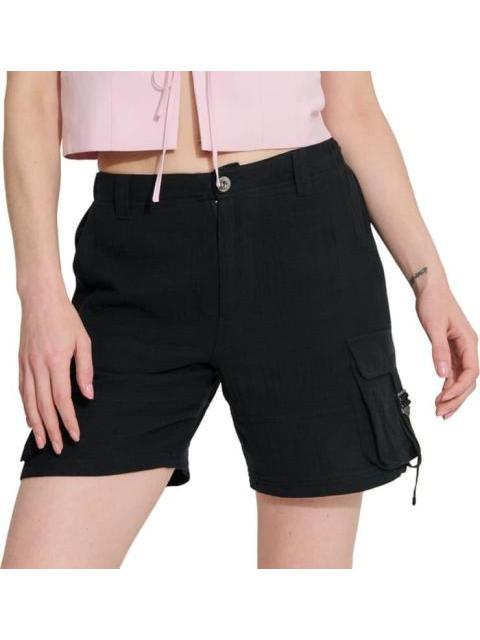 SHORT CINTURA REGULAR NEGRO HOLLY LAND - Imagen 4
