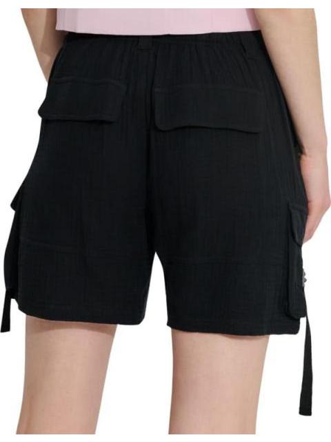 SHORT CINTURA REGULAR NEGRO HOLLY LAND - Imagen 5