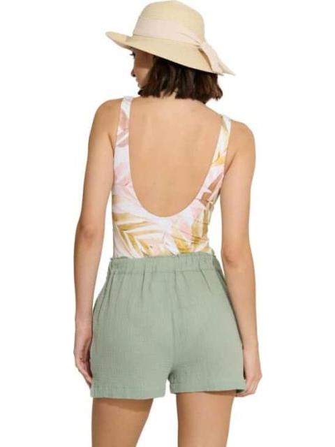 SHORT CINTURA REGULAR VERDE HOLLY LAND - Imagen 2